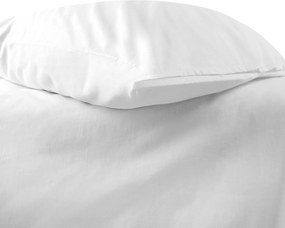 BAVLNENÉ OBLIEČKY SMOOTH 140X200 CM BIELE