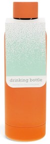Oranžová cestovná fľaša z nehrdzavejúcej ocele 500 ml – Rex London
