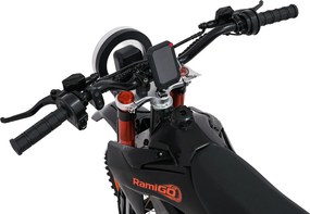 Ramiz Detský elektrický motocykel E-RIDER X čierny