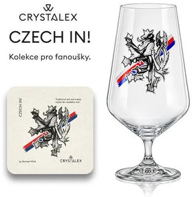 Crystalex pohár na pivo Lev 540 ml 1KS