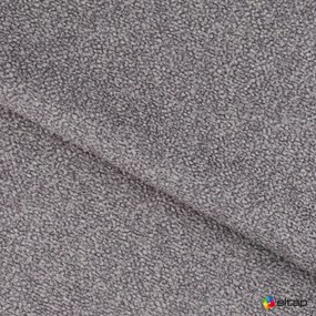 Sivá čalúnená dvojlôžková posteľ s úložným priestorom s roštom 140x200 cm Pointt – ELTAP