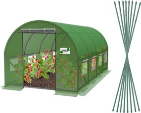 Záhradný fóliovník 4m x 2,5m x 2m GARDEN LINE – TUN5606