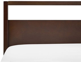 Drevená manželská posteľ 160x200 cm GIULIA Beliani