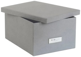 Súprava 3 sivých úložných škatúľ Bigso Box of Sweden Inge