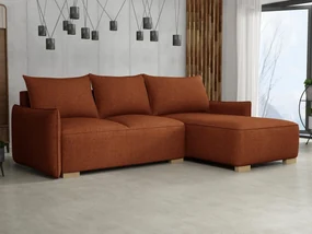 Rohová sedačka Gryfit L (oranžová) (s úl. priestorom). Vlastná spoľahlivá doprava až k Vám domov. 1105097