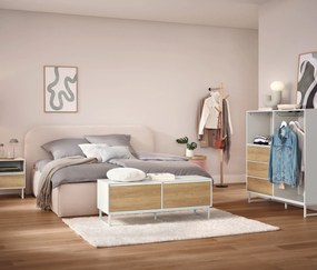 Nočný stolík »LEEG« s 1 zásuvkou