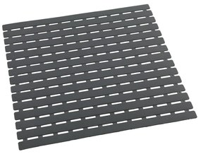 Tmavosivá podložka do sprchového koutu Wenko Arinos, 54 × 54 cm