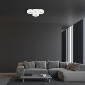 Stropné LED svietidlo Ring, 3x LED 36w, 4000k, w