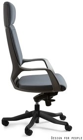 KANCELÁRSKA STOLIČKA APOLLO ČIERNA / ŠEDÁ