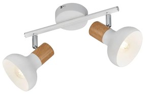 Biele bodové svietidlo ø 10 cm Latika – Trio