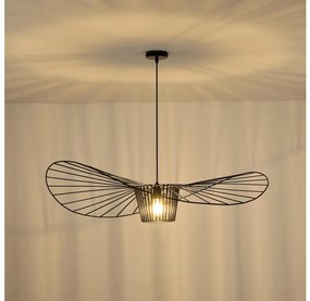 Luster na lanku OGGI 1xE27/40W/230V čierna