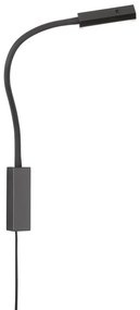 Čierne kovové LED stmievateľné bodové svietidlo Raik – Fischer & Honsel