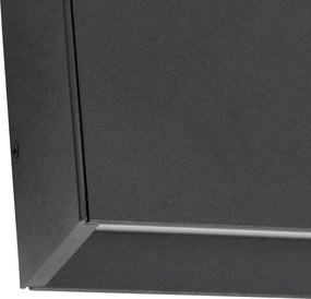 Moderná nástenná lampa antracit vrátane LED IP54 - Spector