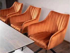 SI Azalia Velvet stolička škorica