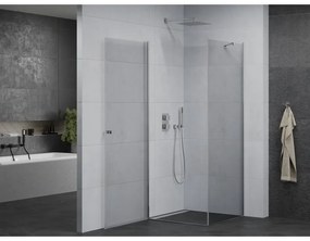 Mexen Pretoria sprchovací kút 80x80cm, 6mm sklo, chrómový profil-číre sklo, 852-080-080-01-00