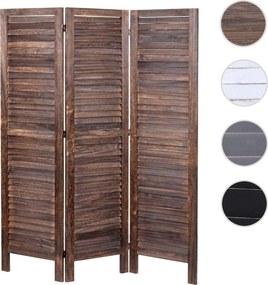 Paraván HWC-G30 - 170 × 120 cm - hnedá