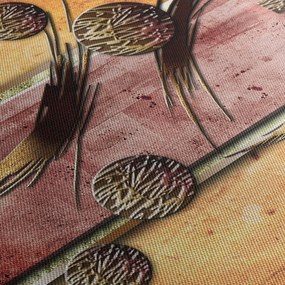 Abstraktný obraz (90x60 cm)