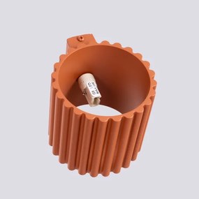 Sollux SL.1801 - Nástenné svietidlo AURA 1xG9/10W/230V oranžové