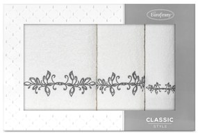 SADA UTERÁKOV KAMELIA 1 KS 30X50 CM, 1 KS 50X90 CM, 1 KS 70X140 CM KRÉMOVÁ