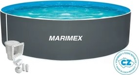 Marimex | Bazén Marimex Orlando 3,66x0,91 m s príslušenstvom - motív šedý | 10340217