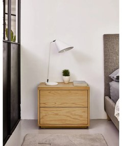 Nočný stolík v prírodnej farbe Abilen – Kave Home