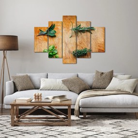 Obraz - Bylinky (150x105 cm)