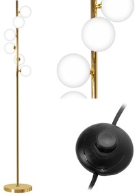 Stojacia lampa APP917-6F zlatá