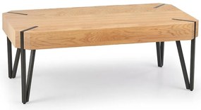 Konferenčný stolík Emily zlatý dub / čierny