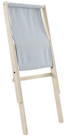 Skladacie kreslo Karup Design Boogie Raw/Beach Blue