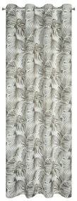 ZATEMŇOVACÍ ZÁVES NA KRÚŽKOCH ZORA 140X250 CM LISTY