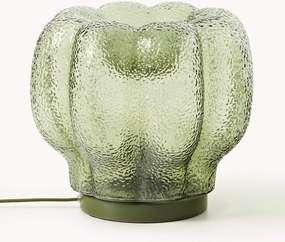 Malá stolová lampa zo skla Umali