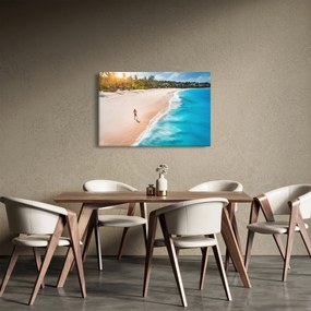 Obraz - Plážový beh (90x60 cm)
