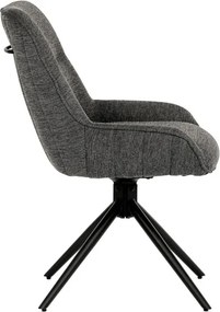 Jedálenská stolička sivá HC-535 GREY2