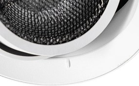 Moderné zapustené bodové svetlo biele GU10 AR111 okrúhle bez rámu - Oneon Honey