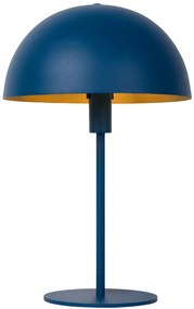 Lucide 45596/01/35 SIEMON - Stolná lampa - priemer 25 cm - 1xE14 - Modrá