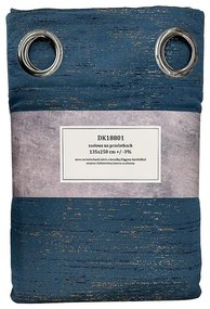Záves na priechodkách DK18801/10 135x250 modrá