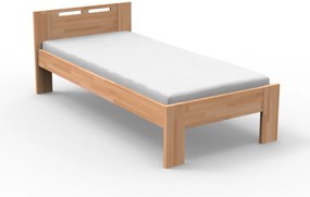 Jednolôžková posteľ 90 cm Neoma (masív buk). Akcia -10%. Vlastná spoľahlivá doprava až k Vám domov. 731971