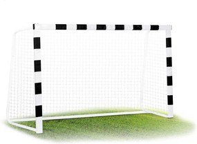 Neo-Sport Futbalová bránka 180 x 120 x 60 cm NS-464 čierna a biela