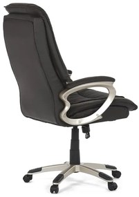 Autronic BONTEC Kancelárske kreslo, hojdací mechanizmus, hnedá koža, KA-Y293 BR Farba: Hnedá