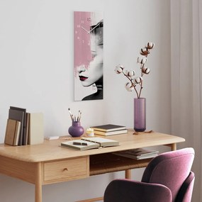 Sklenené nástenné hodiny Be you - Styler