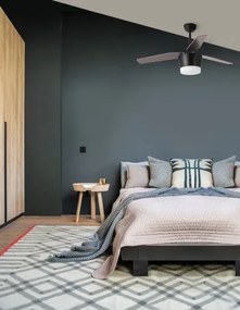 Stropný ventilátor Monsoon 13.2 hnedá s diaľkovým ovládaním
