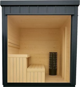 Shop Market Fínska sauna Alavus Antracit