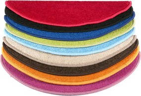 Vopi Nášľapy na schody Eton hnedý polkruh, samolepiaci - 24x65 polkruh (rozmer vrátane ohybu)