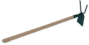 Motyčka plochá + 2 zub.s nás.550mm