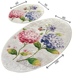 Kúpeľňové predložky v súprave 2 ks 60x100 cm Ortanca – Foutastic