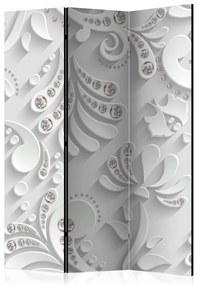 Artgeist Paraván - Flowers with Crystals [Room Dividers]