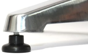 Barový bistro stôl okrúhly 11352, hliník - v70/110 x Ø60 cm