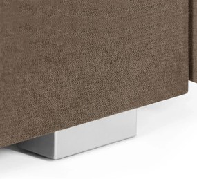 Rozkládací pohovka DELLA Hnědá