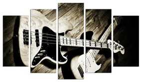 Viacdielny obraz Guitar, 110 × 60 cm