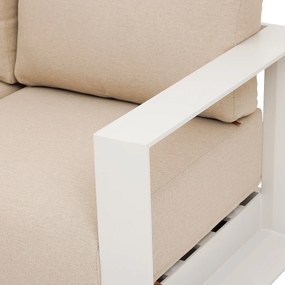 Hliníková zostava pre 6 osôb MADRID (cappuccino)